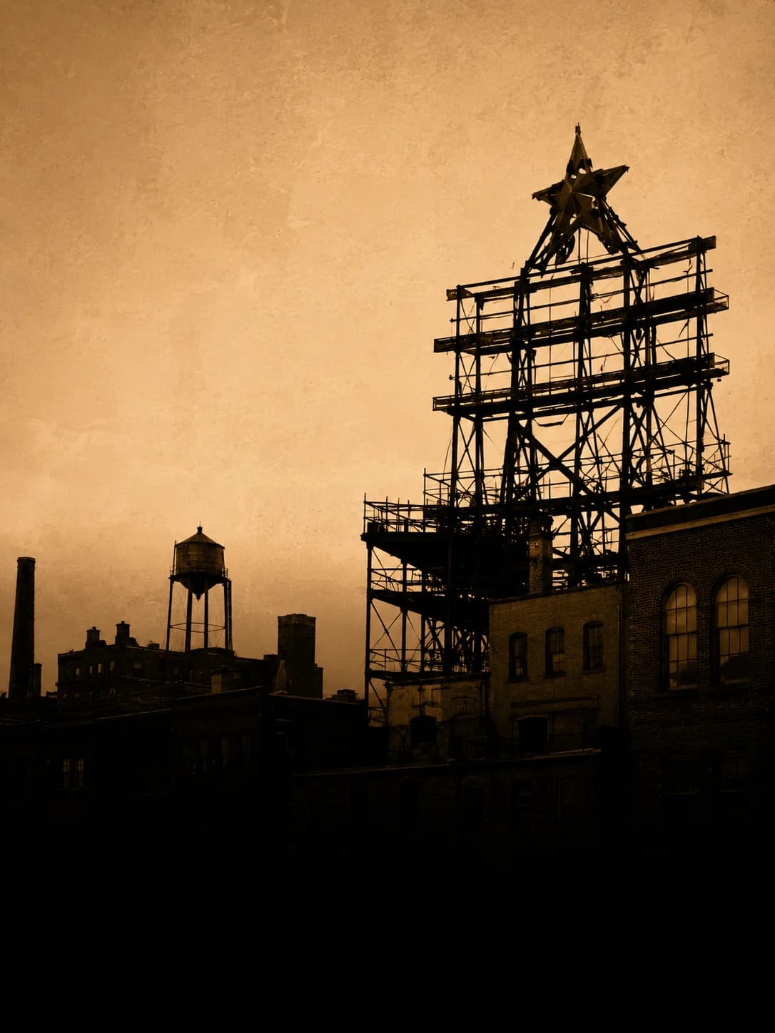 The North Star Blankets rooftop sign, a Minneapolis landmark